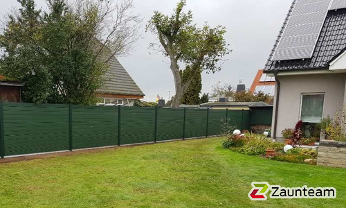WPC-Lärmschutz wurde in Leipzig von Zaunteam Leipzig, Leipzig im Jahr 2021 erstellt.
