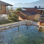 Doppelstabmatten schwer feuerverzinkt und anthrazit beschichtet mit Pfosten 60 x 40 mit Abdeckleisten mit Fussplatte wurde in Reith bei Kitzbühel von Zaunteam Tirol Unterland, Schwoich im Jahr 2024 erstellt.