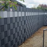 Flechtfix Vario Sichtschutz RAL Standardfarben wurde in Herbertingen von Zaunteam Obere Donau-Bodensee, Sauldorf-Krumbach im Jahr 2026 erstellt.