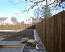 Holz Sichtschutz wurde in Kiesen von Zaunteam Kiesen AG, Kiesen im Jahr 2014 erstellt.