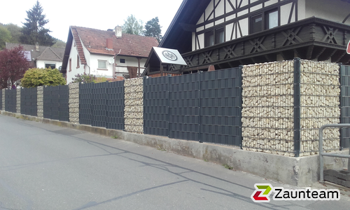 Gabionen Kombination wurde in Kirchzell von Zaunteam Westfranken, Eichenbühl im Jahr 2017 erstellt.