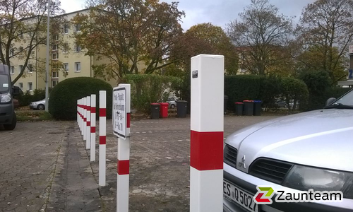 Absperrpfosten wurde in Hameln von Zaunteam Weser-Leine, Salzhemmendorf im Jahr 2014 erstellt.