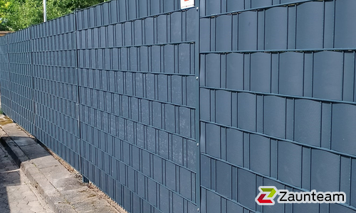 Flechtfix Vario Sichtschutz RAL Standardfarben wurde in Gifhorn von Zaunteam Südheide-Altmark, Hankensbüttel im Jahr 2023 erstellt.