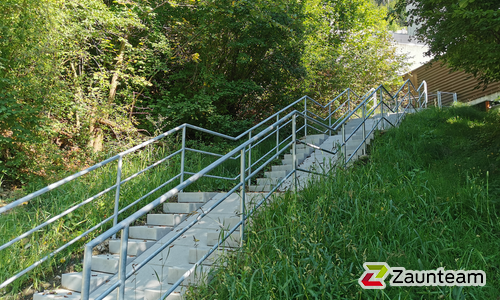 Geländer Stahl diverse wurde in St. Gallen von Zaunteam Appenzellerland, Wasserauen im Jahr 2021 erstellt.