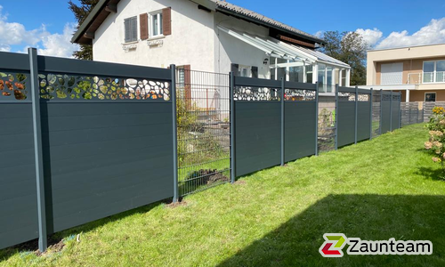 Alu Systemprofil wurde in Feldkirch von Zaunteam Vorarlberg, Dornbirn im Jahr 2022 erstellt.