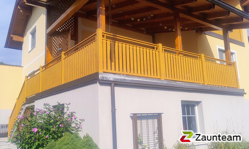 Geländer Aluminium diverse wurde in Otterthal von Zaunteam Schneebergland, Gloggnitz im Jahr 2025 erstellt.