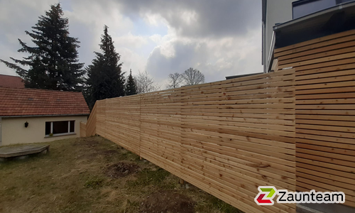 Holz Sichtschutz wurde in Radebeul von Zaunteam Dresden-Nord, Radebeul im Jahr 2022 erstellt.