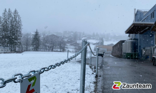 Absperrpfosten wurde in Grindelwald von Zaunteam Berner Oberland, Ringgenberg im Jahr 2022 erstellt.