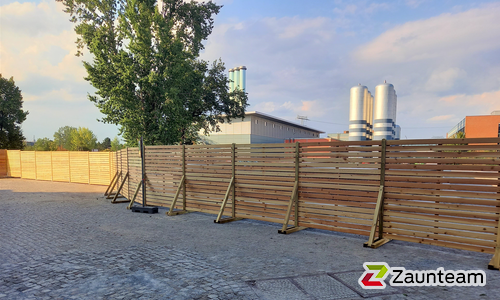 Holz Sichtschutz wurde in Dresden von Zaunteam Dresden-Süd, Dresden im Jahr 2022 erstellt.