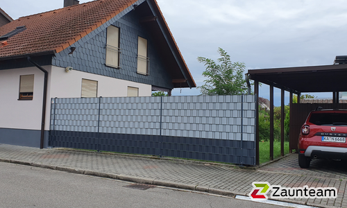 Doppelstabmatten mit Flechtfix diverse wurde in Oberhausen-Rheinhausen von Zaunteam Schwetzingen-Bruchsal, Oberhausen  im Jahr 2020 erstellt.