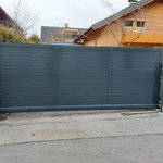 Schiebetor Aluminium wurde in Kufstein von Zaunteam Tirol Unterland, Schwoich im Jahr 2025 erstellt.