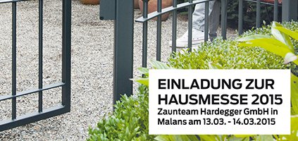 Zaunteam Hardegger Hausmesse