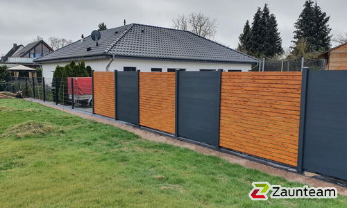 Alu Systemprofil wurde in Wunstorf von Zaunteam Schaumburger Land, Stadthagen im Jahr 2021 erstellt.