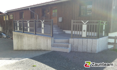 Geländer Aluminium diverse wurde in Rettenberg von Zaunteam Allgäu, Bad Hindelang - Unterjoch im Jahr 2019 erstellt.