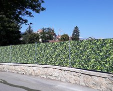 Flechtfix Vario Sichtschutz bedruckt wurde in Orbe von Swissclôture Nord Vaudois, Pomy im Jahr 2019 erstellt.