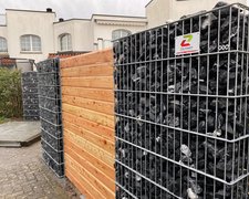 Gabionen Kombination wurde in Kloten von Zaunteam Neftenbach, Neftenbach im Jahr 2019 erstellt.