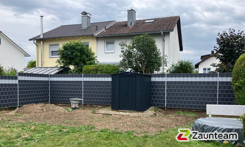 Flechtfix Vario Sichtschutz RAL Standardfarben wurde in Lauben von Zaunteam Allgäu, Bad Hindelang - Unterjoch im Jahr 2023 erstellt.