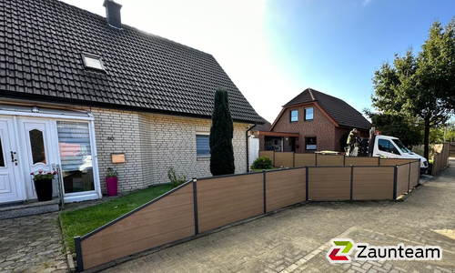 WPC Sichtschutz Diverse wurde in Bad Laer von Zaunteam Osnabrücker Land, Belm im Jahr 2023 erstellt.