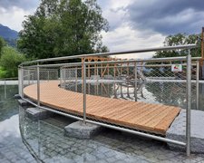 Geländer Stahl diverse wurde in Unterbäch von Zaunteam Wallis, Niedergesteln im Jahr 2021 erstellt.