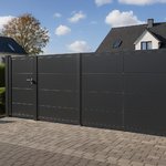 Aluminium Sichtschutztor 2-flüglig, Zaunteam Halle, Halle, 06184 Kabelsketal Aluminium Sichtschutztor 2-flüglig wurde in Kabelsketal von Zaunteam Halle, Halle im Jahr 2025 erstellt.