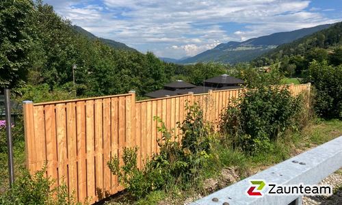 Holz Sichtschutz Lugano wurde in Oberstaufen von Zaunteam Allgäu GmbH & Co.KG, Bad Hindelang - Unterjoch im Jahr 2023 erstellt.