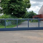 Schiebetor Aluminium wurde in Wesel von Zaunteam Hohe Mark, Hamminkeln im Jahr 2024 erstellt.