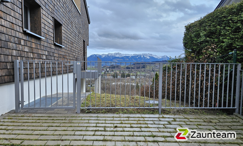 Staketengeländer ohne Handlauf wurde in Immenstadt von Zaunteam Allgäu, Bad Hindelang - Unterjoch im Jahr 2024 erstellt.