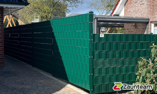 Flechtfix Vario Sichtschutz RAL Standardfarben wurde in Emsbüren von Zaunteam Ems-Vechte, Lingen im Jahr 2026 erstellt.