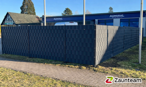 Flechtfix Vario Sichtschutz RAL Standardfarben wurde in Fürstenau von Zaunteam Ems-Vechte, Lingen im Jahr 2026 erstellt.