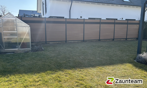 BPC Systemprofil einbetoniert wurde in Neusäß von Zaunteam Schwaben-Nord, Todtenweis im Jahr 2025 erstellt.