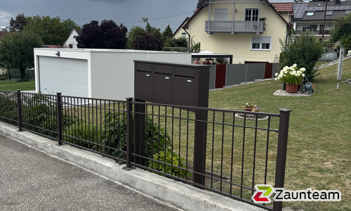 Klassikzaun Hades wurde in Thierhaupten von Zaunteam Schwaben-Nord, Todtenweis im Jahr 2025 erstellt.