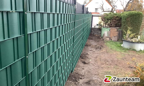 Flechtfix Vario Sichtschutz RAL Standardfarben wurde in Leipzig von Zaunteam Leipzig, Leipzig im Jahr 2021 erstellt.