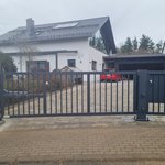 Fluegeltor Metall wurde in Stetten ob Rottweil  von Zaunteam Lkr. Rottweil, Dietingen-Rotenzimmern im Jahr 2025 erstellt.