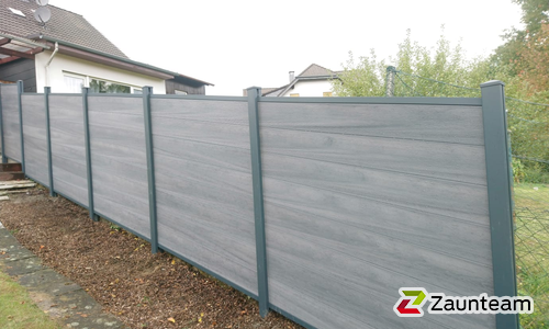 Aluminium Sichtschutz diverse wurde in Gummersbach von Zaunteam Südwestfalen, Wiehl im Jahr 2019 erstellt.