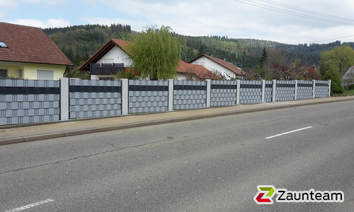 Flechtfix Vario Sichtschutz RAL Standardfarben wurde in Balingen von Zaunteam Zollernalb, Burladingen-Ringingen im Jahr 2017 erstellt.
