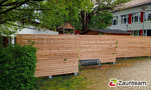 Holz Sichtschutz wurde in Rechberghausen von Zaunteam Fenzhöfe Oberwälden, Oberwälden im Jahr 2024 erstellt.