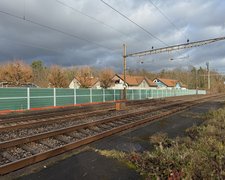 Schallschutzzaun Noistop Steel wurde in Céligny von Swissclôture Genève, Bellevue im Jahr 2024 erstellt.