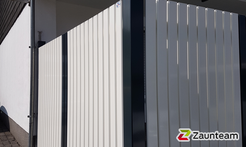 Aluminium Sichtschutz diverse wurde in Olpe von Zaunteam Südwestfalen, Wiehl im Jahr 2018 erstellt.