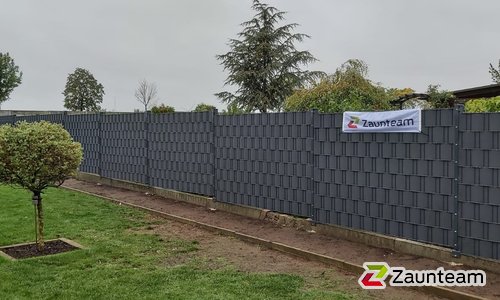 Flechtfix Vario Sichtschutz RAL Standardfarben wurde in Osternienburger Land  von Zaunteam Fläming, Coswig im Jahr 2020 erstellt.