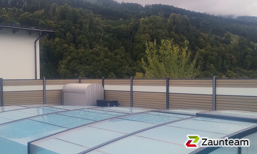 BPC Systemprofil in Aussparung wurde in Mürzzuschlag von Zaunteam Schneebergland, Gloggnitz im Jahr 2025 erstellt.