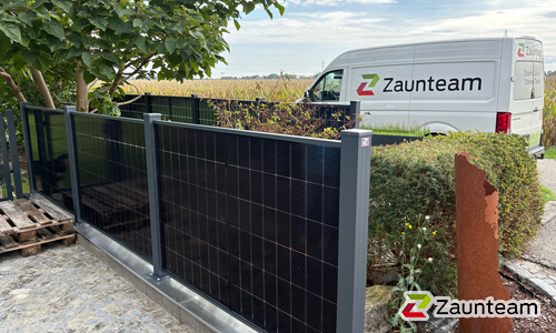 Solarzaun wurde in Wels von Zaunteam Haunschmid, Ardagger im Jahr 2026 erstellt.