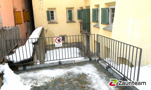 Staketengeländer ohne Handlauf wurde in Zuoz von Zaunteam Engadin, Zernez im Jahr 2025 erstellt.