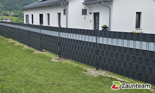 Flechtfix Vario Sichtschutz RAL Standardfarben wurde in Grafling  von Zaunteam Regen, Regen im Jahr 2025 erstellt.