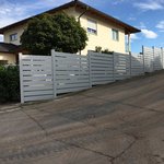 Aluminium Sichtschutz wurde in Henndorf von Zaunteam Chiemgau, Teisendorf  im Jahr 2017 erstellt.