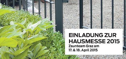 Zaunteam Graz Hausmesse