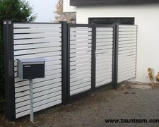 Aluminium Sichtschutz wurde in Wängi von Zaunteam Thurgau AG, Felben im Jahr 2013 erstellt.