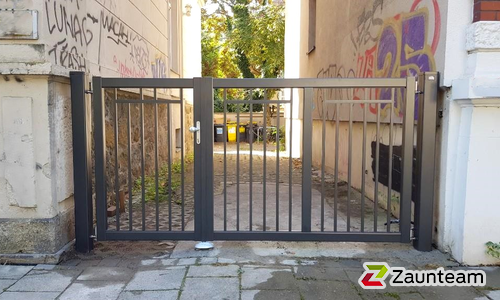 Decor Alutor 2-flüglig wurde in Leipzig von Zaunteam Leipzig, Leipzig im Jahr 2025 erstellt.