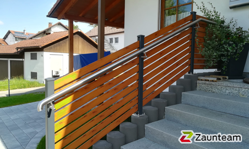 Geländer Aluminium diverse wurde in Lindenberg von Zaunteam Allgäu, Bad Hindelang - Unterjoch im Jahr 2021 erstellt.