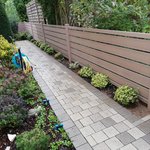 Modern Aluzaun einbetoniert wurde in Seeheim-Jugenheim von Zaunteam Bergstraße-Ried, Lorsch im Jahr 2019 erstellt.