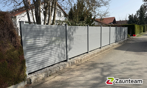 Alu Systemprofil wurde in Heidenheim von Zaunteam Ulm, Lonsee im Jahr 2026 erstellt.